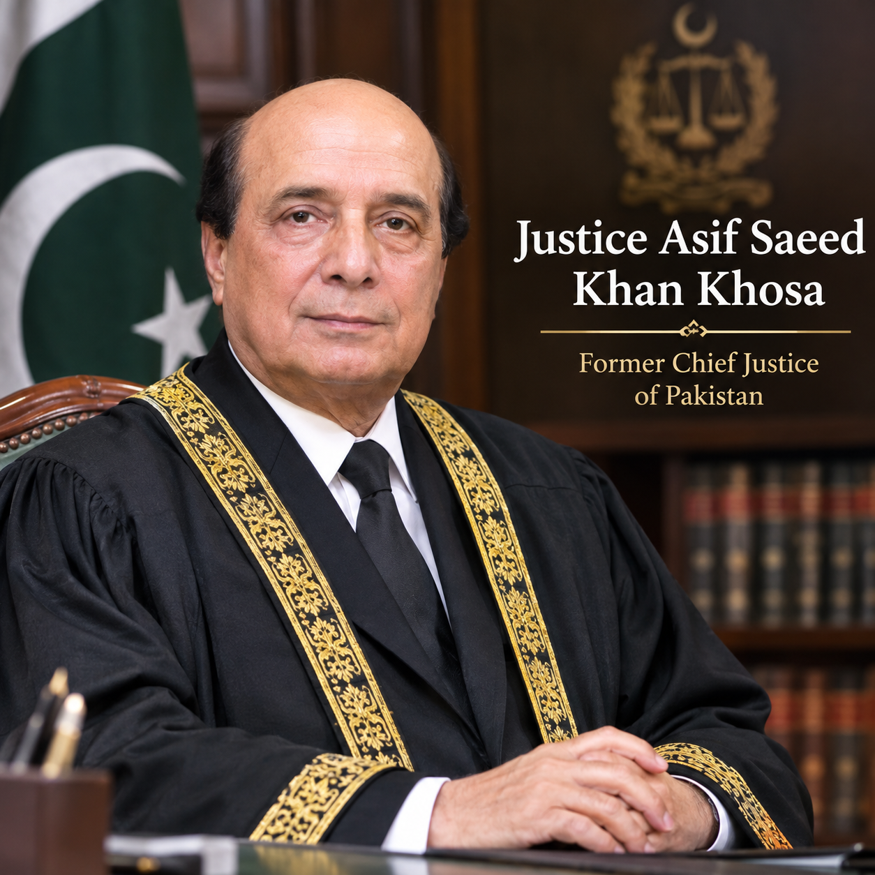 Justice Asif Saeed Khan Khosa – Former Chief Justice of Pakistan