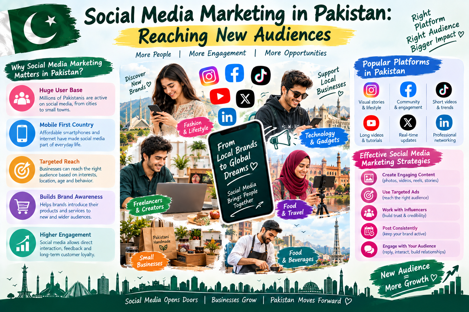 Social Media Marketing in Pakistan: How Businesses Are Reaching New Audiences