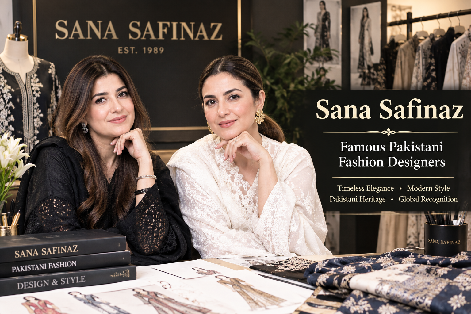 Sana Safinaz – Famous Pakistani Fashion Designers