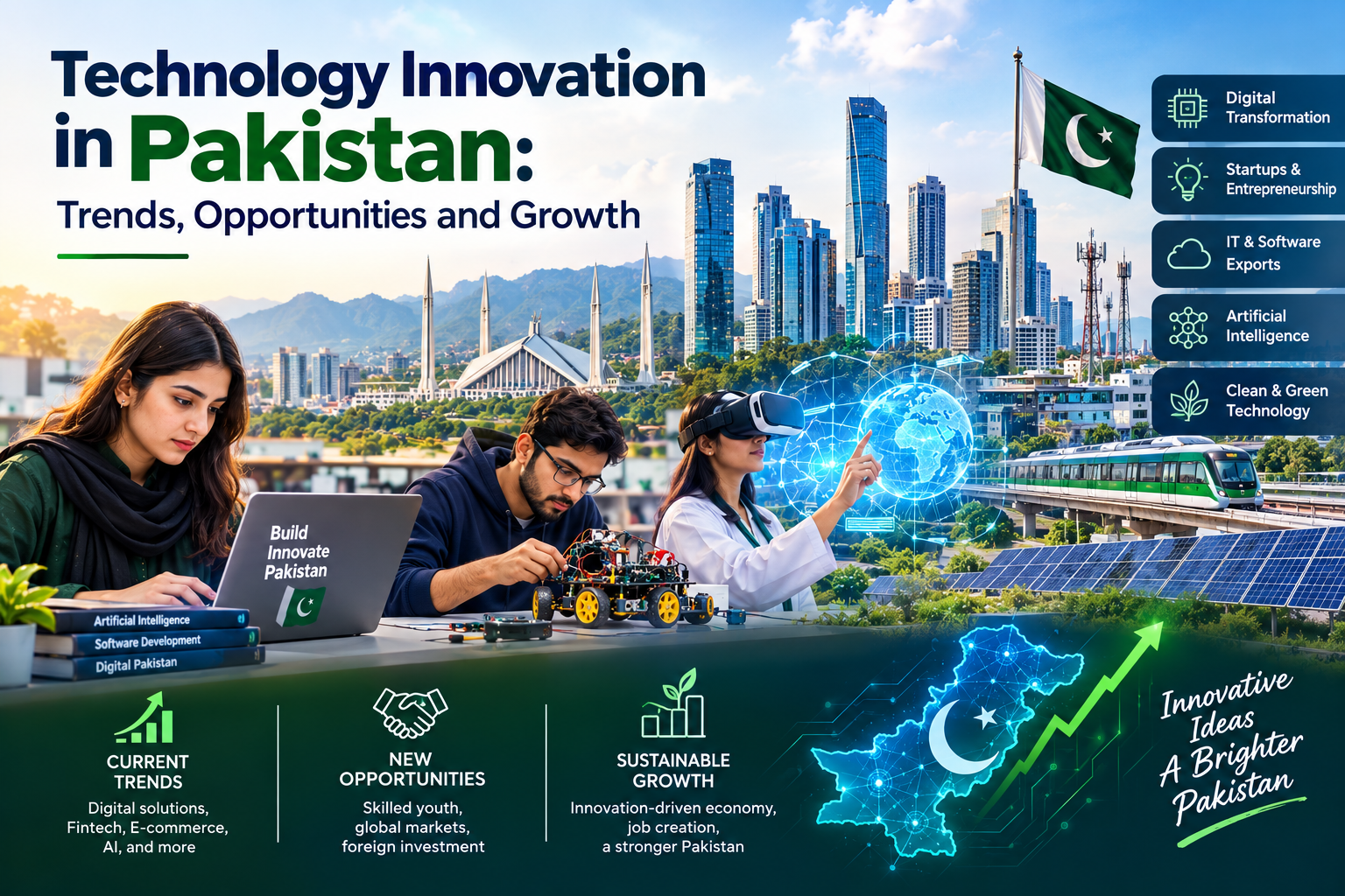Technology Innovation in Pakistan: Trends, Opportunities and Growth