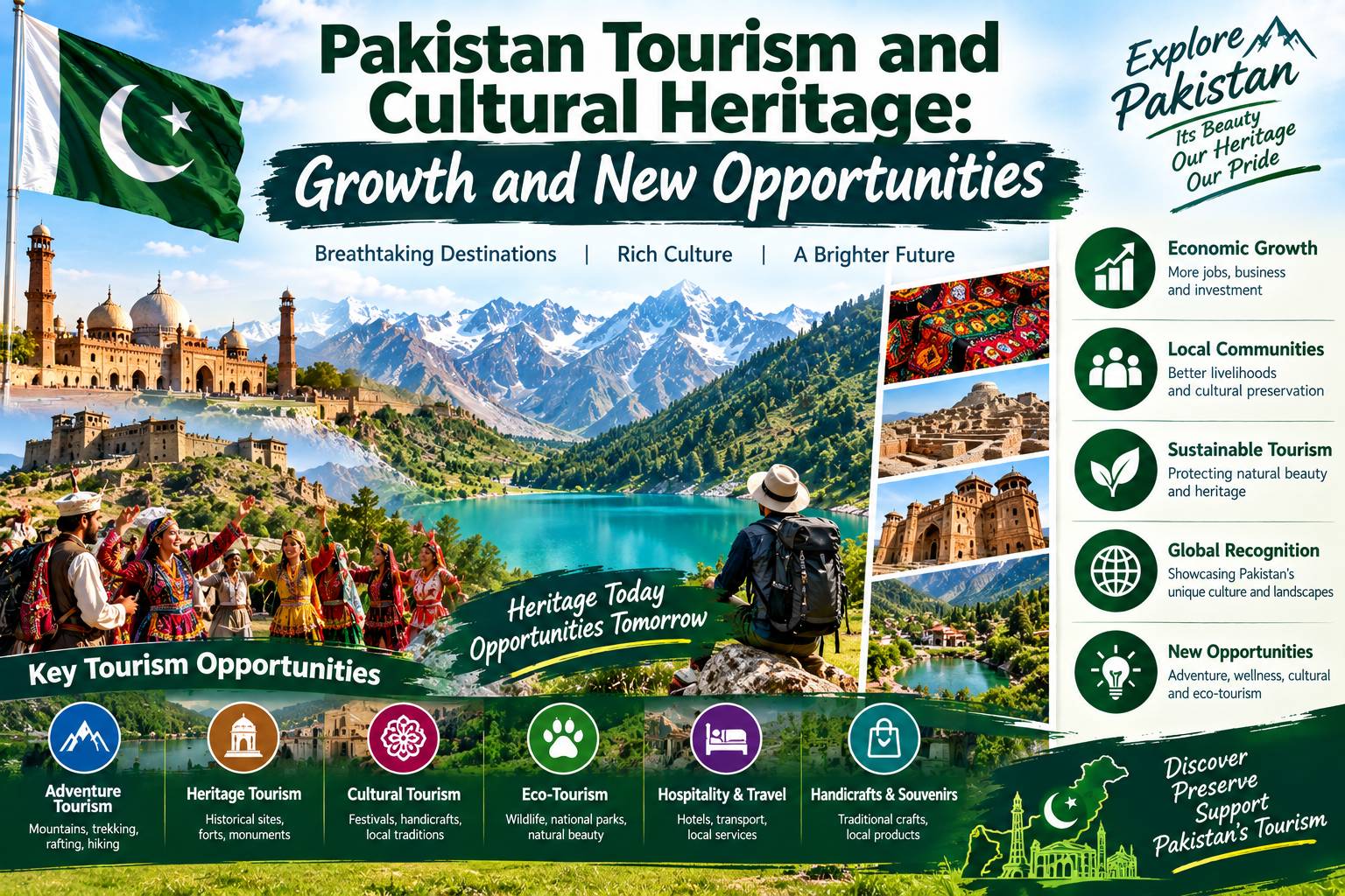 Pakistan Strengthens Measures to Promote Tourism and Cultural Heritage