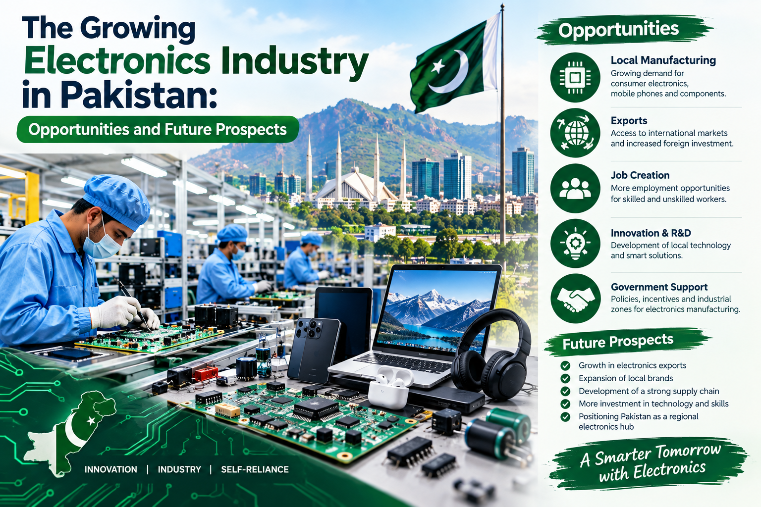 The Growing Electronics Industry in Pakistan: Opportunities and Future Prospects