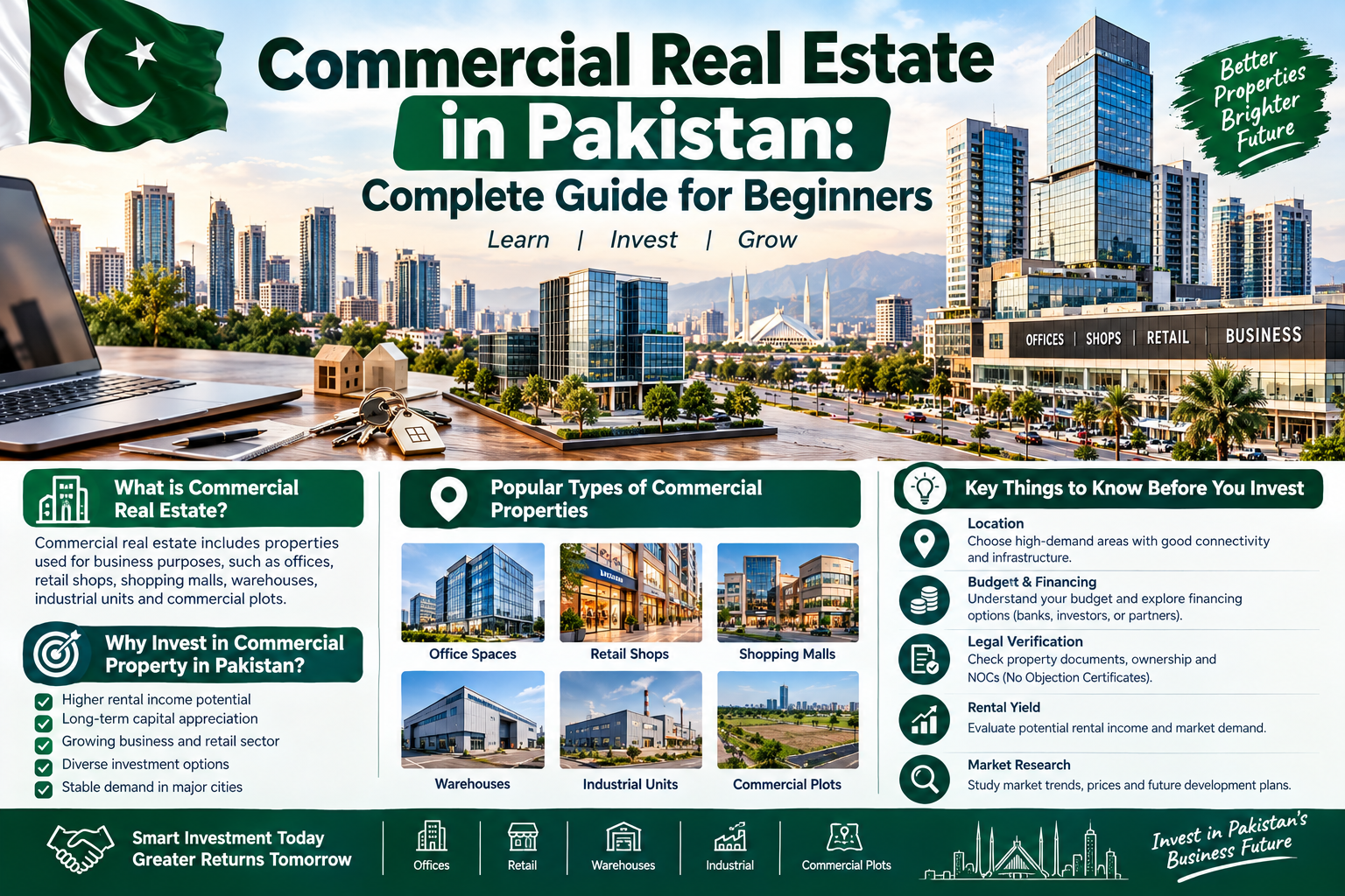 Commercial Real Estate in Pakistan: A Complete Guide for Beginners