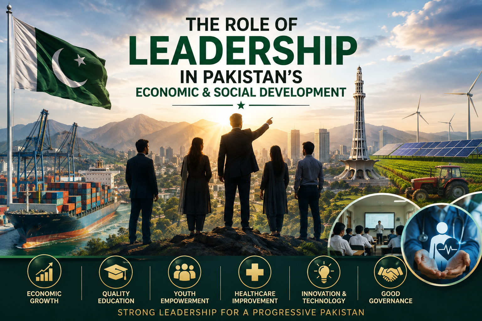 The Role of Leadership in Pakistan’s Economic and Social Development