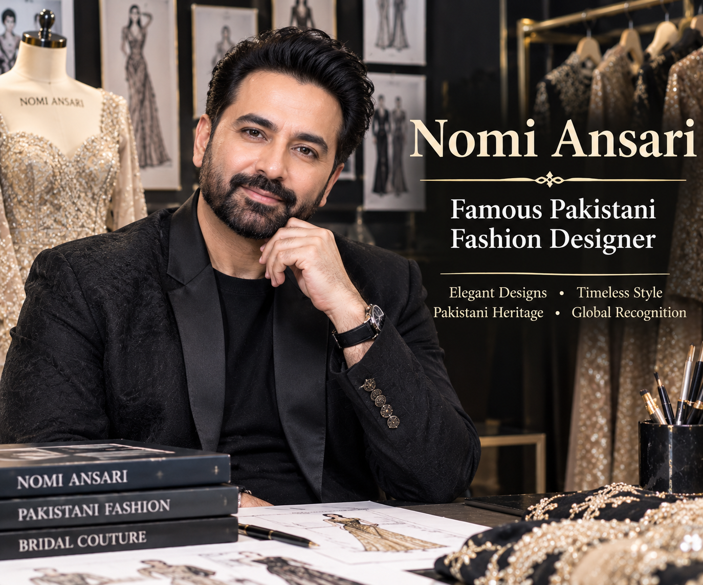 Nomi Ansari – Famous Pakistani Fashion Designer