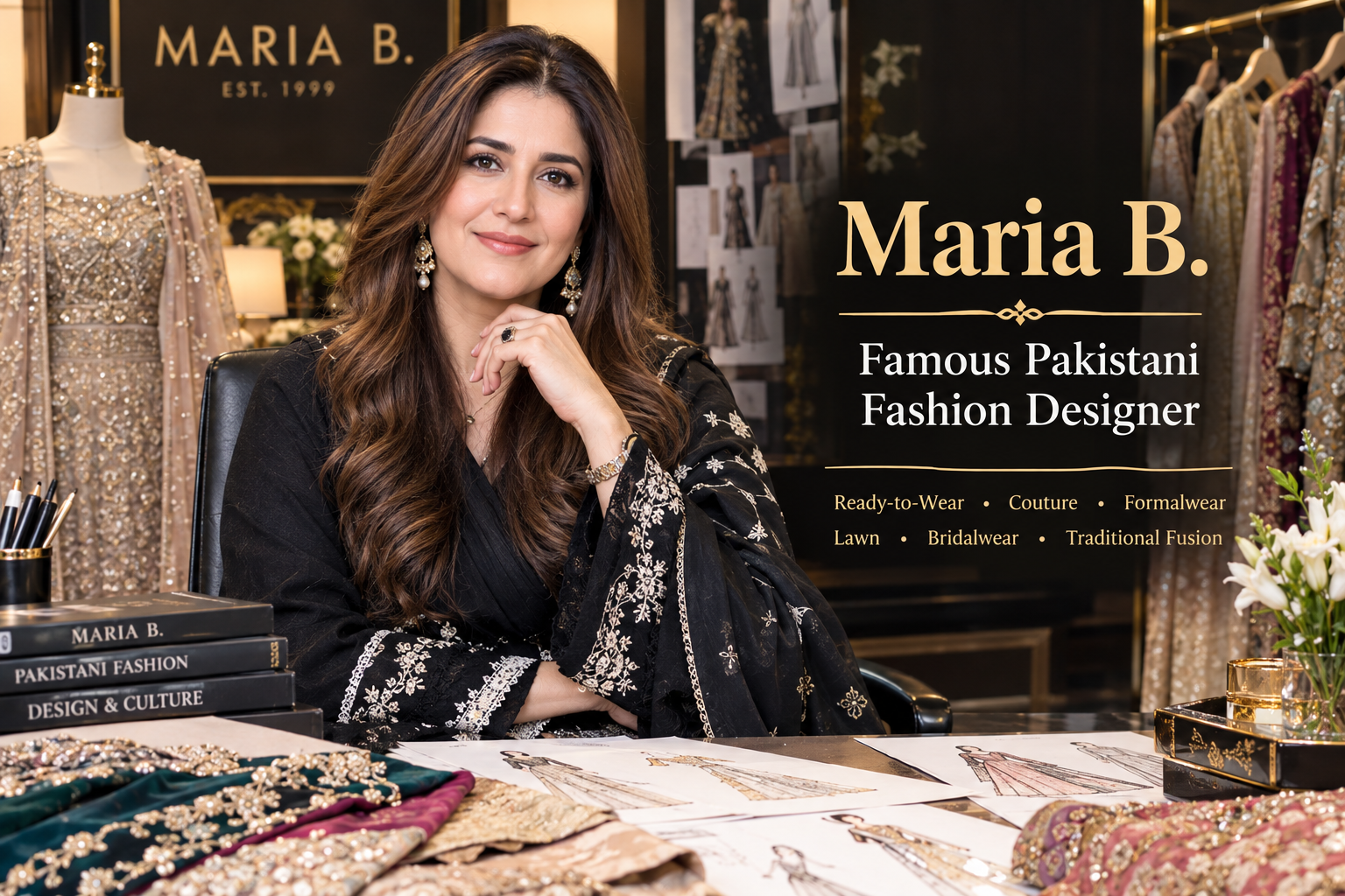 Maria B. – Famous Pakistani Fashion Designer