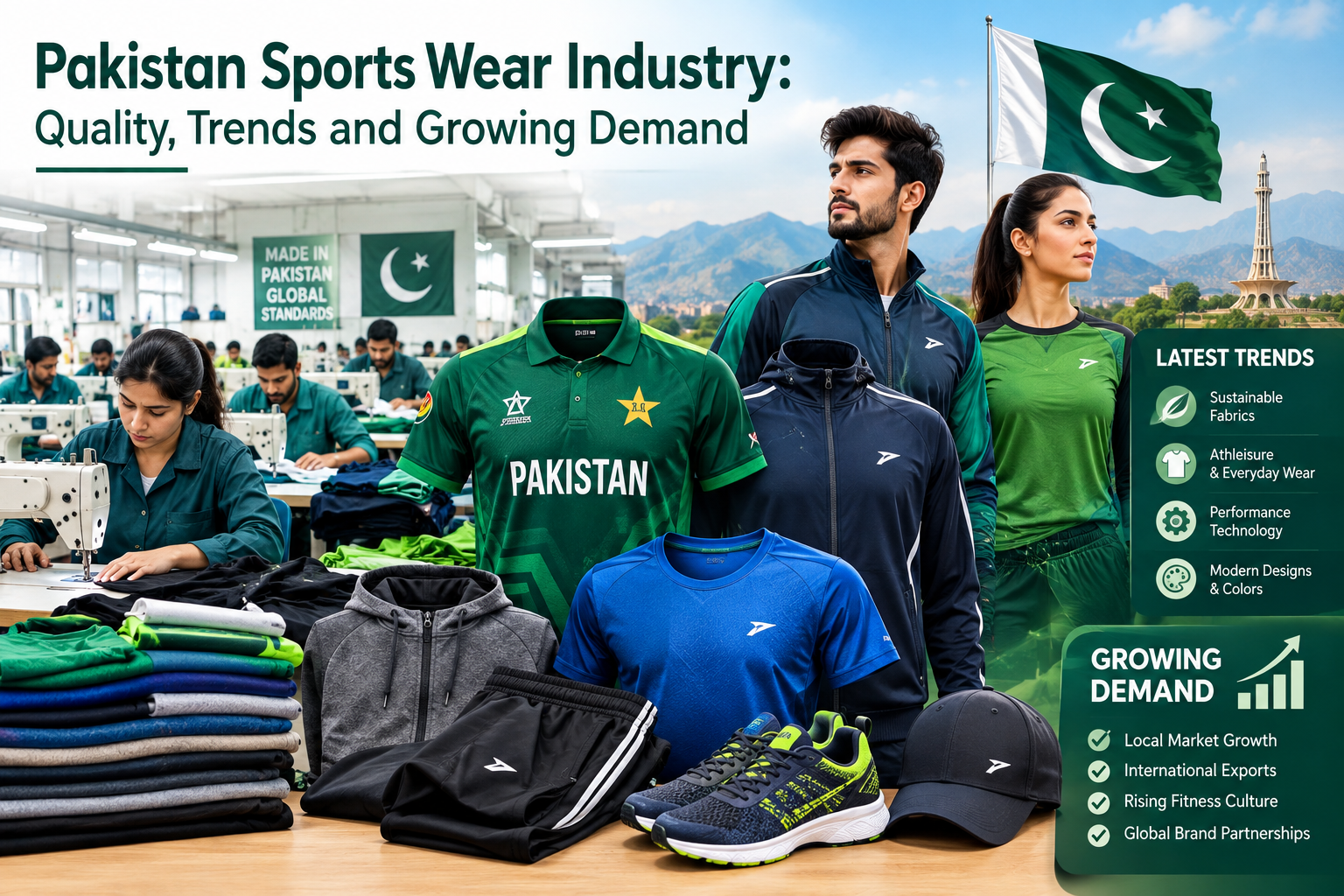 Pakistan Sports Wear Industry: Quality, Trends and Growing Demand