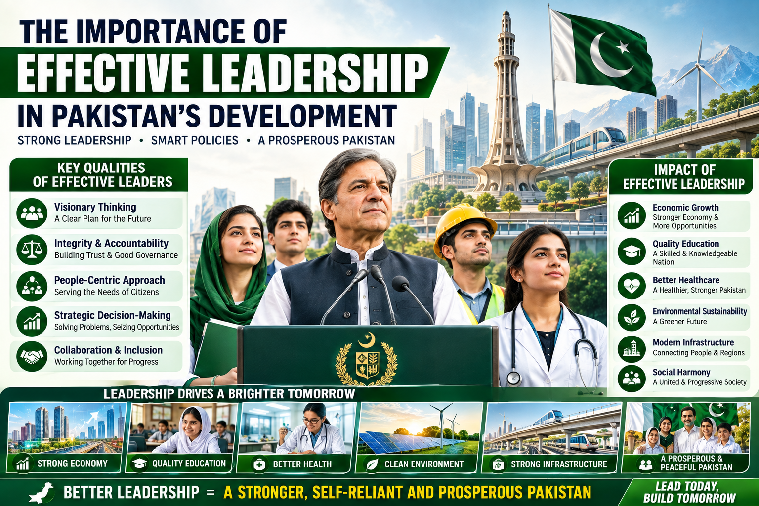 The Importance of Effective Leadership in Pakistan’s Development